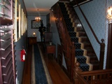 Just inside the entrance